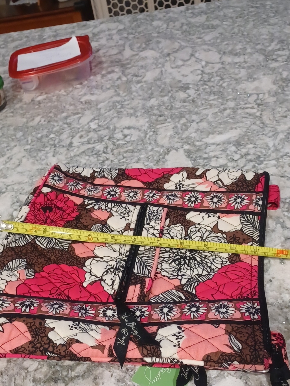 NEW VERA BRADLEY Floral Patterned Shoulder Bag - Picture 7 of 7